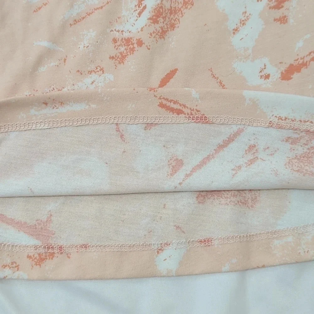 Nike Dri-Fit Muscle Shirt, Color Orange Camouflage Size XS - Picture 7 of 10